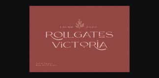 Rollgates Victoria Font Poster 1