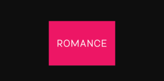 Romance Font Poster 1