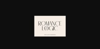 Romance Logic Font Poster 1