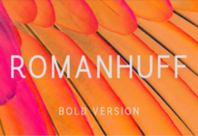 Romanhuff Bold Font