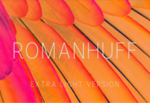 Romanhuff Extra Light Font