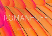 Romanhuff Light Font