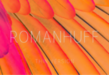 Romanhuff Thin Font