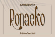 Ronaeko Fonts