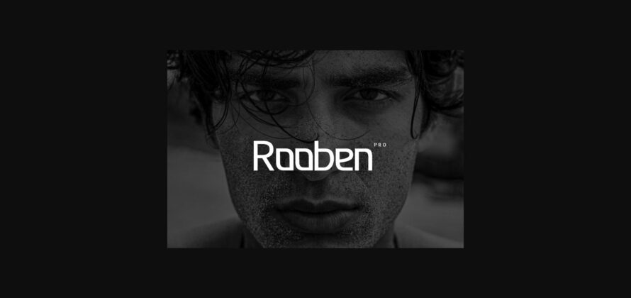 Rooben Font Poster 3