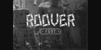 Roover Font Poster 1