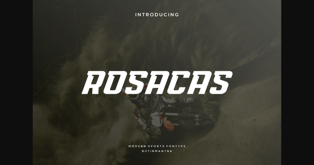 Rosacas Font Poster 1