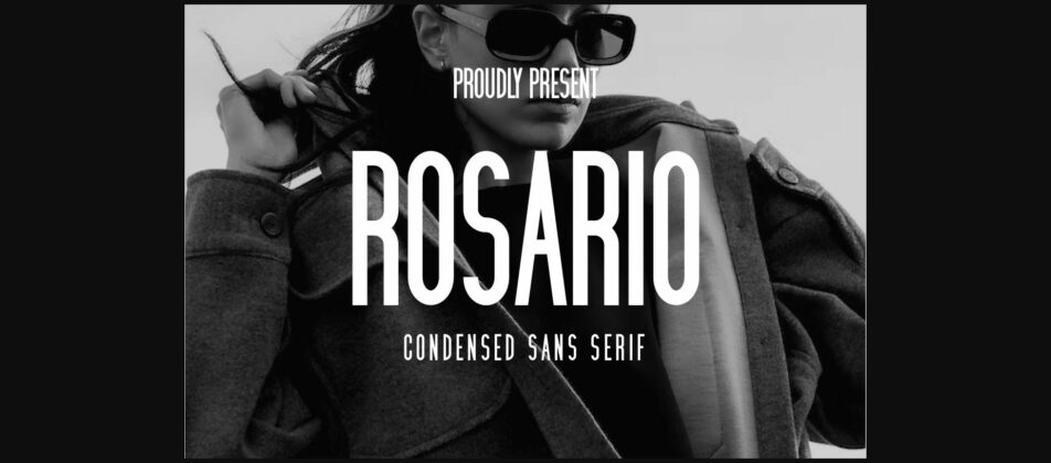 Rosario Font Poster 3