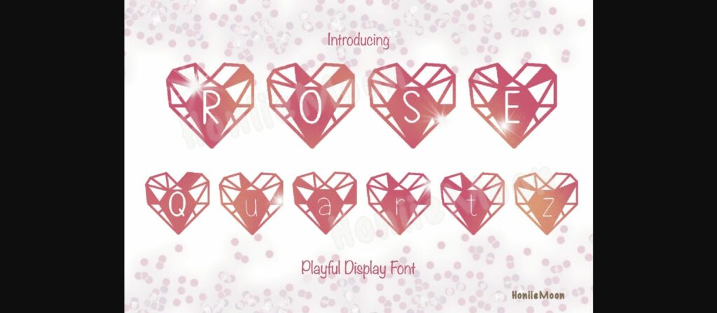 Rose Quartz Font Poster 3