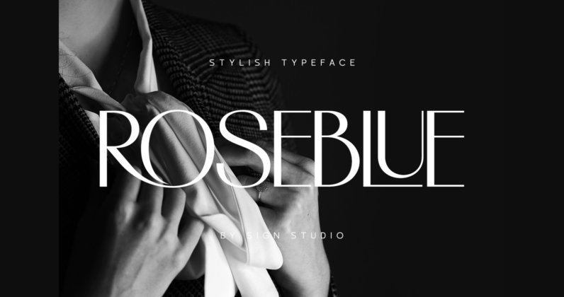 Roseblue Font Poster 3