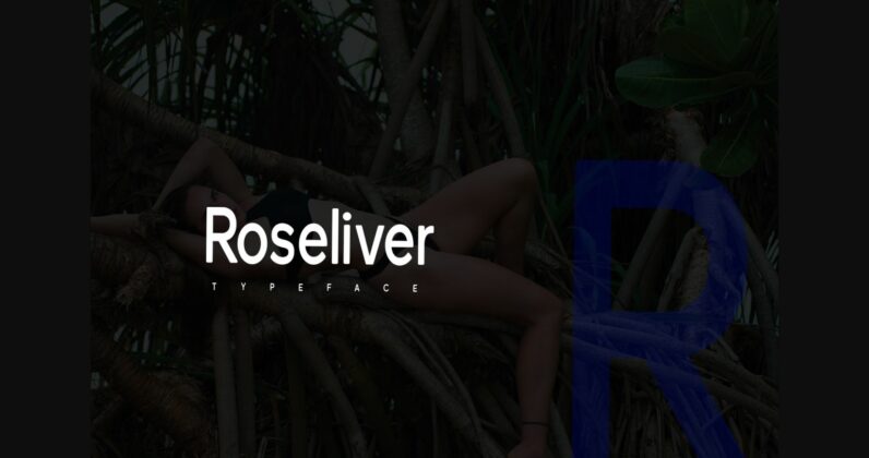 Roseliver Font Poster 3