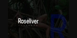 Roseliver Font Poster 1