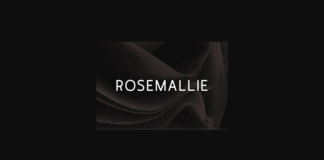 Rosemallie Font Poster 1