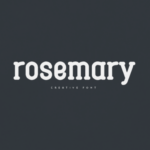 rosemary fonts