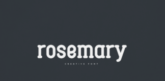 rosemary fonts