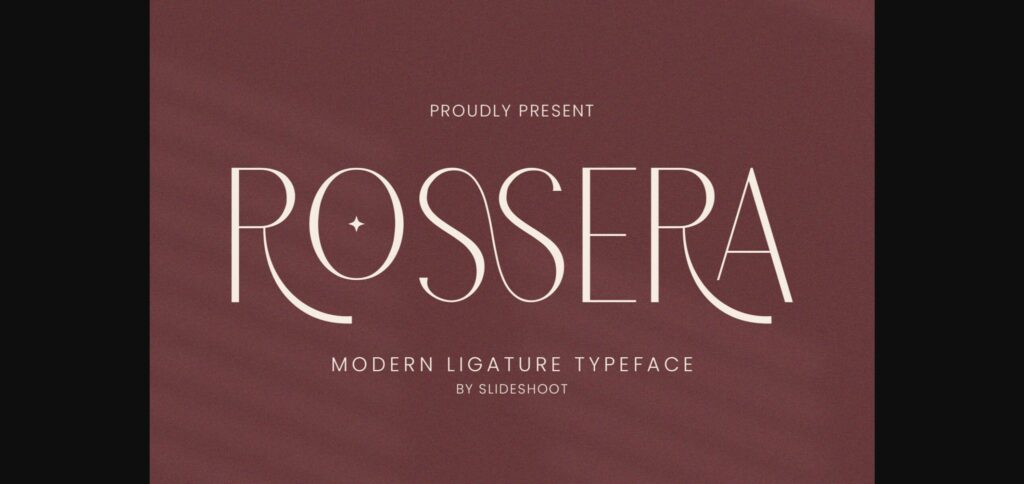 Rossera Font Poster 1