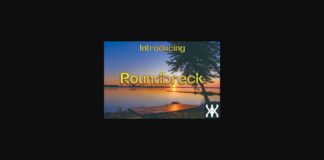 Roundbreck Font Poster 1