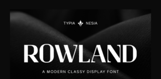 Rowland Fonts