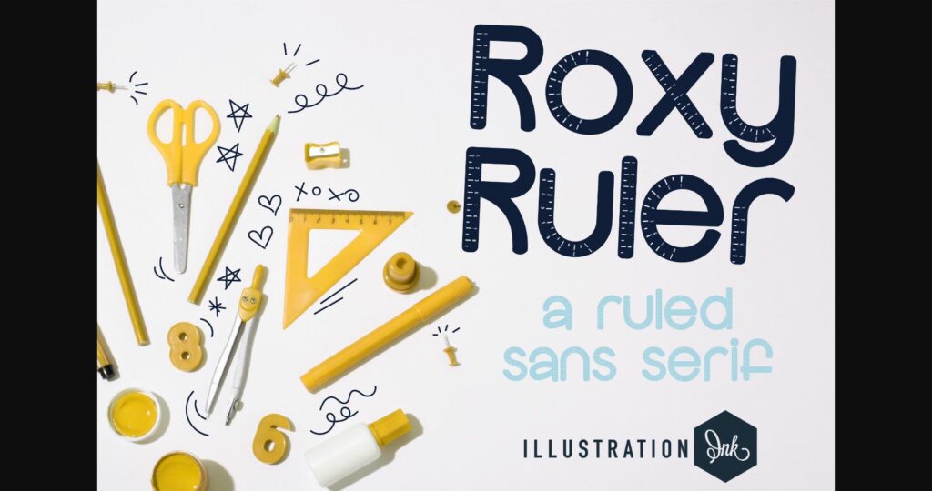 Roxy Ruler Font Poster 1