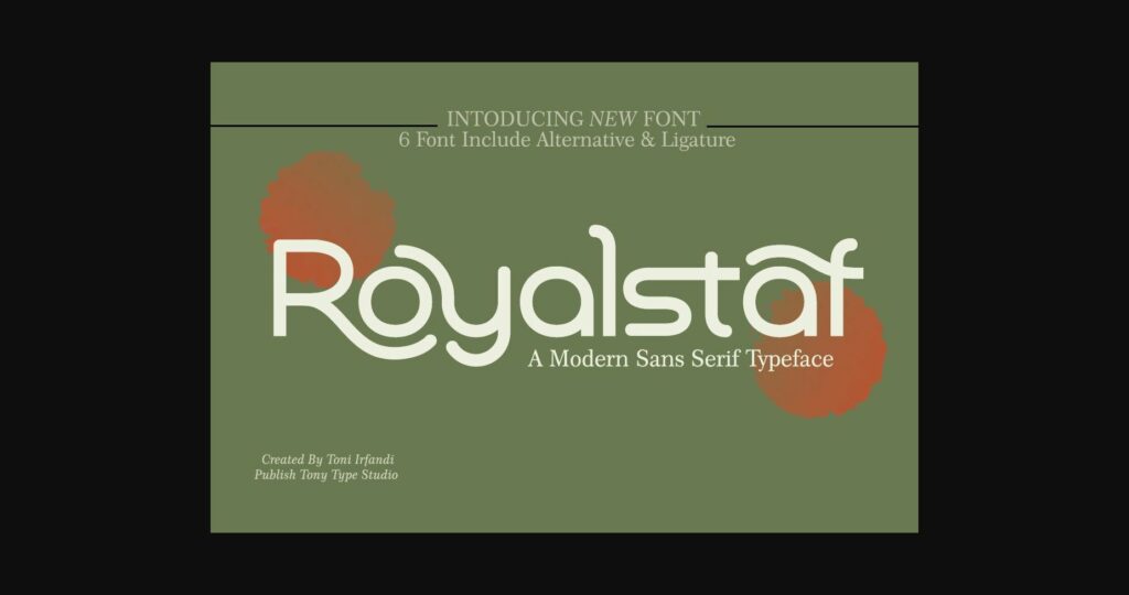 Royalstaf Font Poster 1