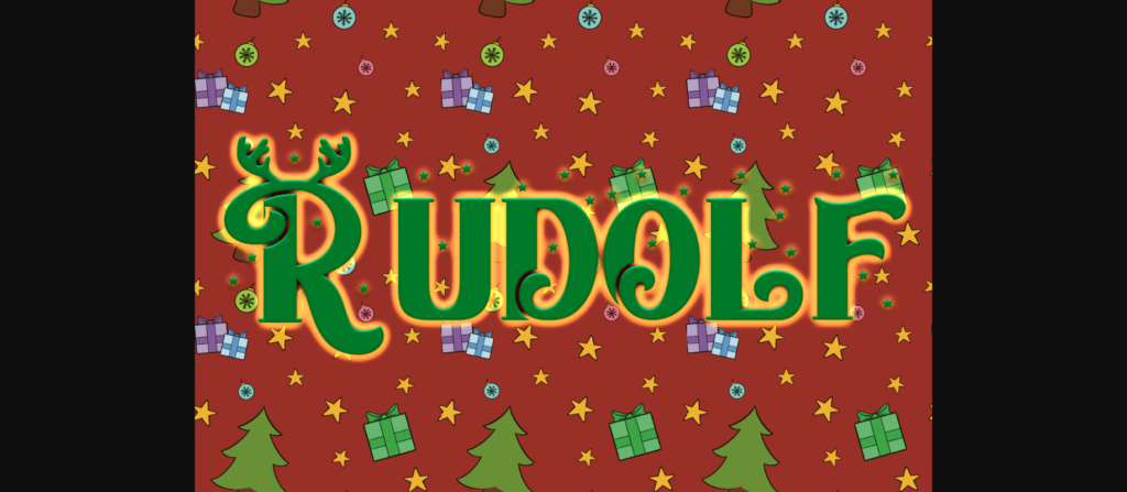 Rudolf Font Poster 3