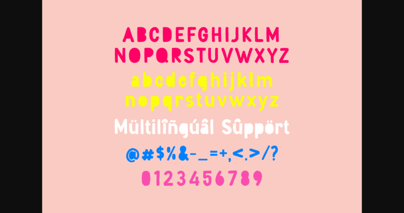 Rumini Namamu Font Poster 11