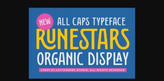 Runestars Font Poster 1