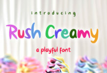 Rush Creamy Font