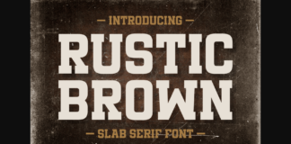Rustic Brown Poster 1