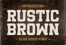 Rustic Brown Font