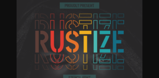 Rustize Font Poster 1