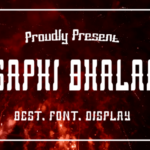 Saphi Bhalap Fonts