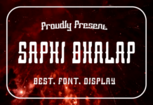 Saphi Bhalap Fonts