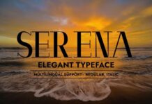 Serena Fonts