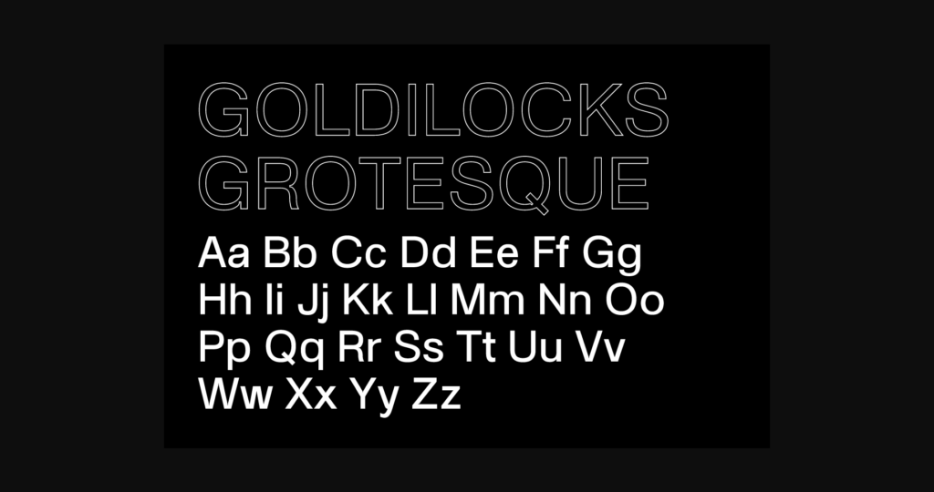 SK Goldilocks Font Poster 2