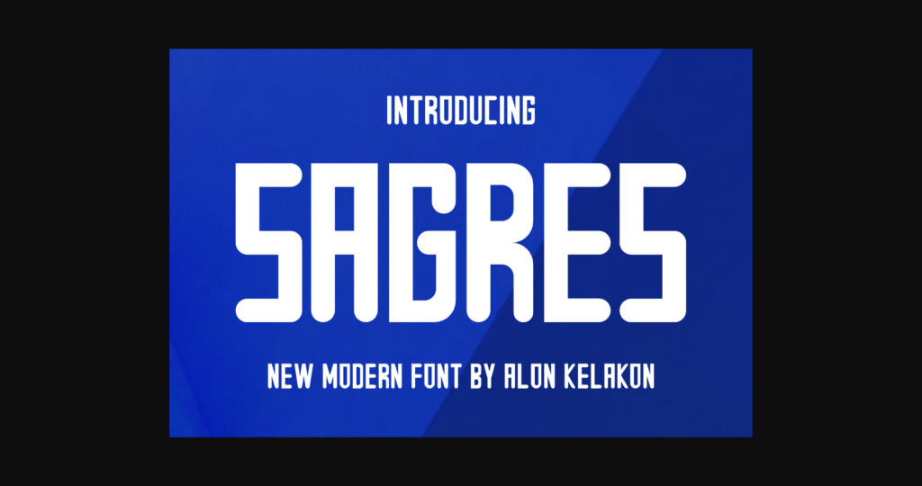 Sagres Font Poster 1