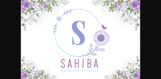 Sahiba Font Poster 1