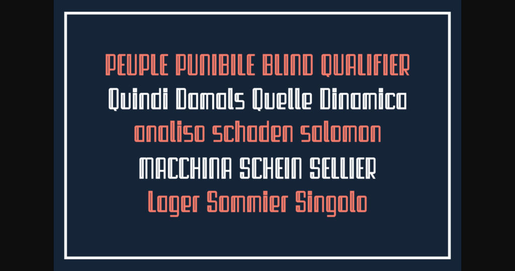 Salimun Font Poster 6