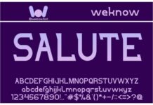 Salute Fonts