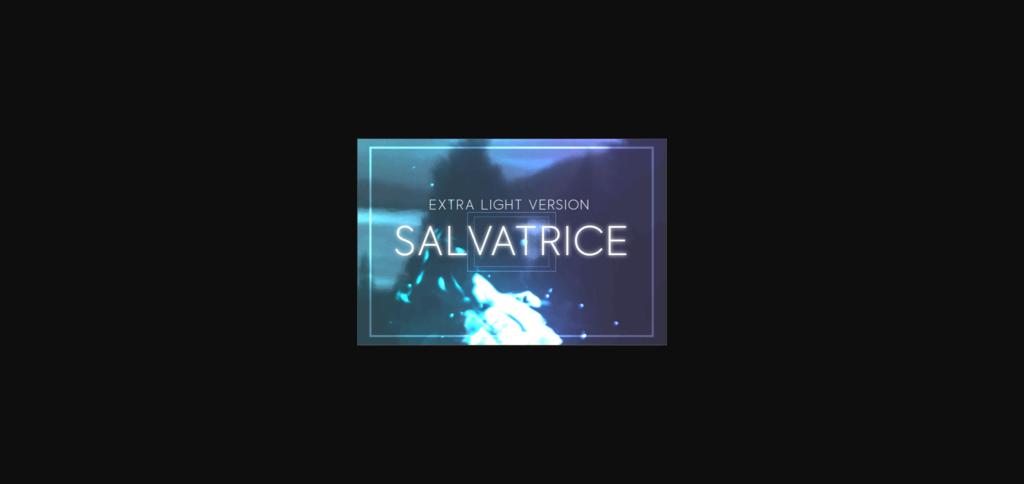 Salvatrice Extra Light Font Poster 3