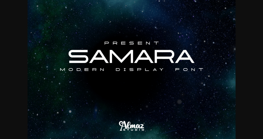 Samara Font Poster 3