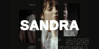 Sandra Font Poster 1