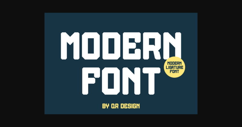 Sanjink Molrener Font Poster 4