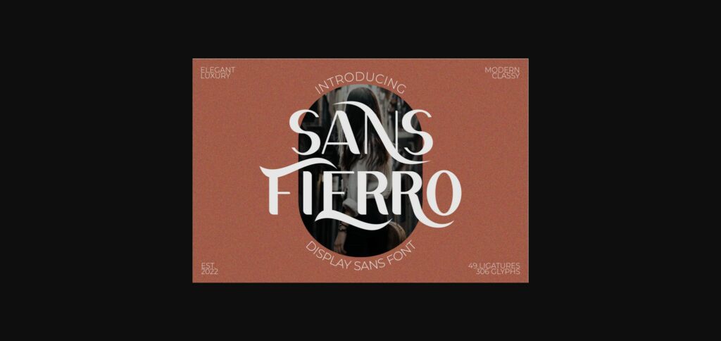 Sans Fierro Font Poster 3