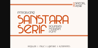 Sanstara Font Poster 1