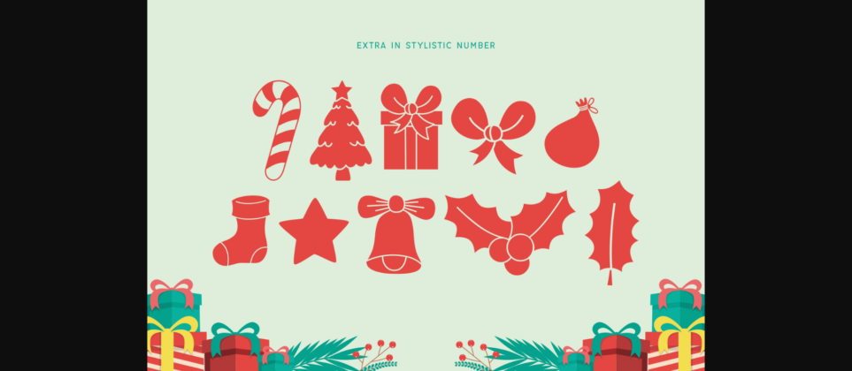 Santa Hopes Font Poster 10