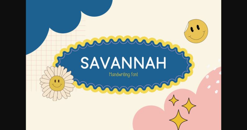 Savannah Font Poster 3