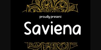 Saviena Font Poster 1