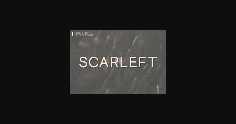 Scarleft Font Poster 1