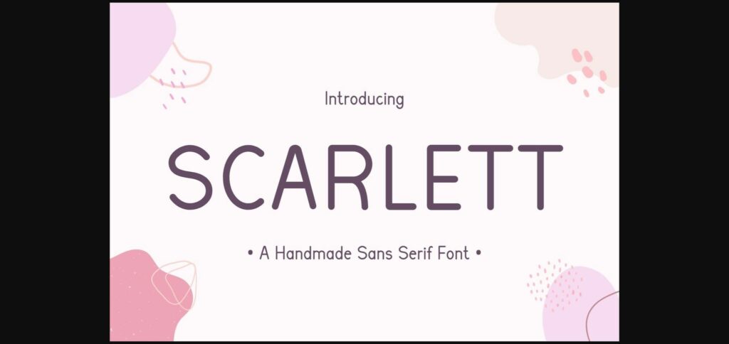 Scarlett Font Poster 3